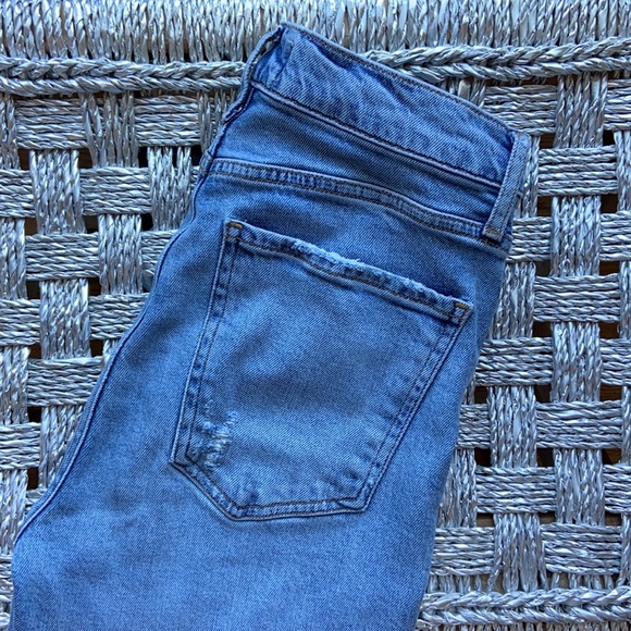 Agolde Nico High Rise Ankle Cut Slim Fit Jeans - Picture 8 of 9